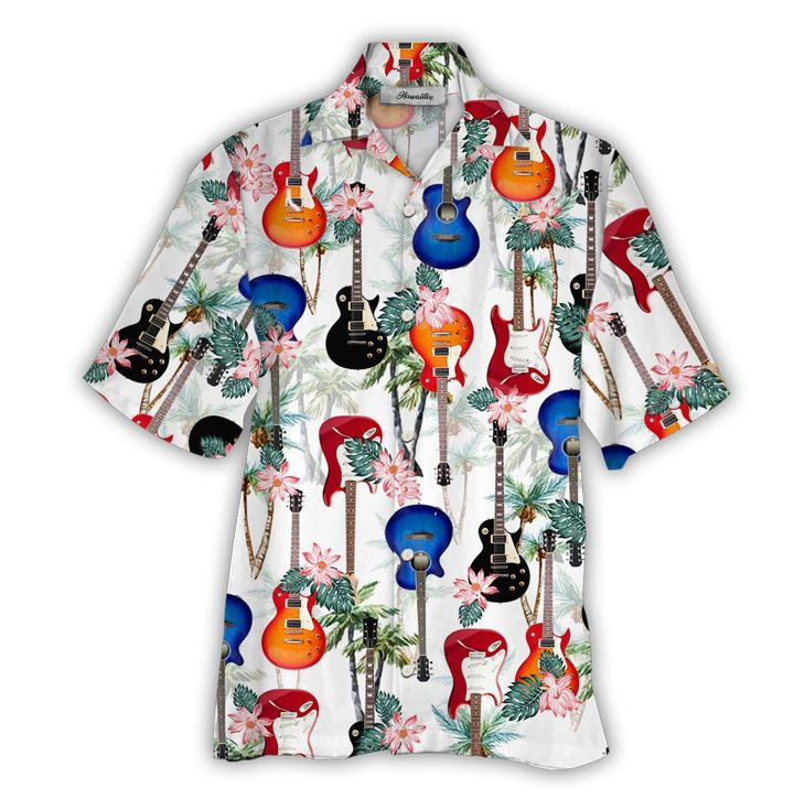 Guitar Hawaiian Shirts