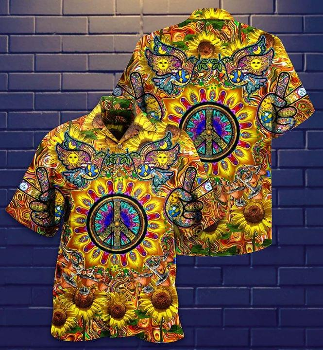 Hippie Hawaiian Shirt