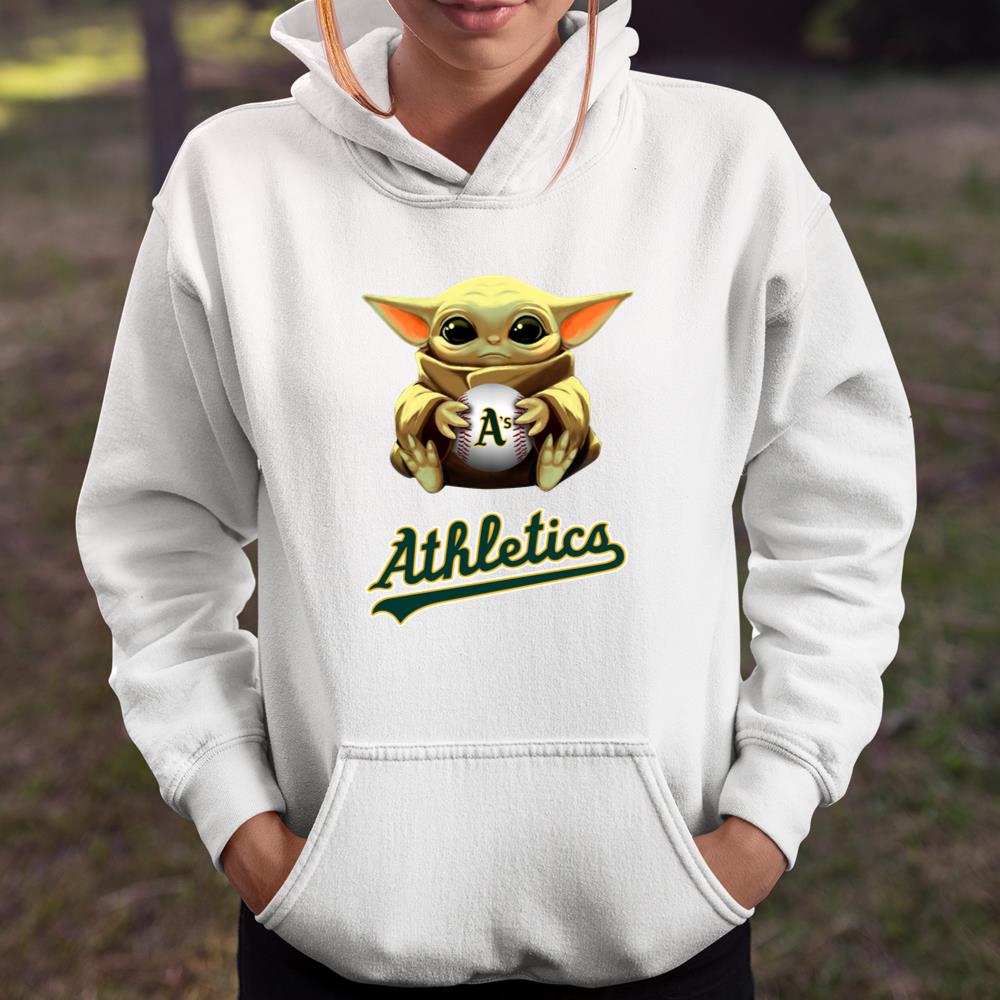 MLB Oakland Athletics Baby Yoda Hawaiian Shirt