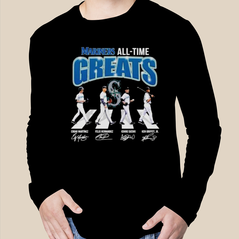 Seattle Mariners All-Time Greats Abbey Road Signatures shirt, hoodie,  sweater, long sleeve and tank top