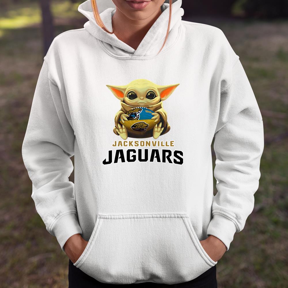 Baby Yoda With Jacksonville Jaguars Nfl Shirt - High-Quality