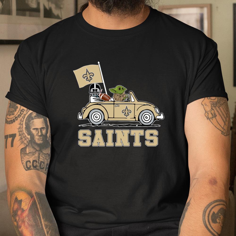 NFL Football New Orleans Saints Baby Yoda Star Wars Shirt T Shirt -  Freedomdesign