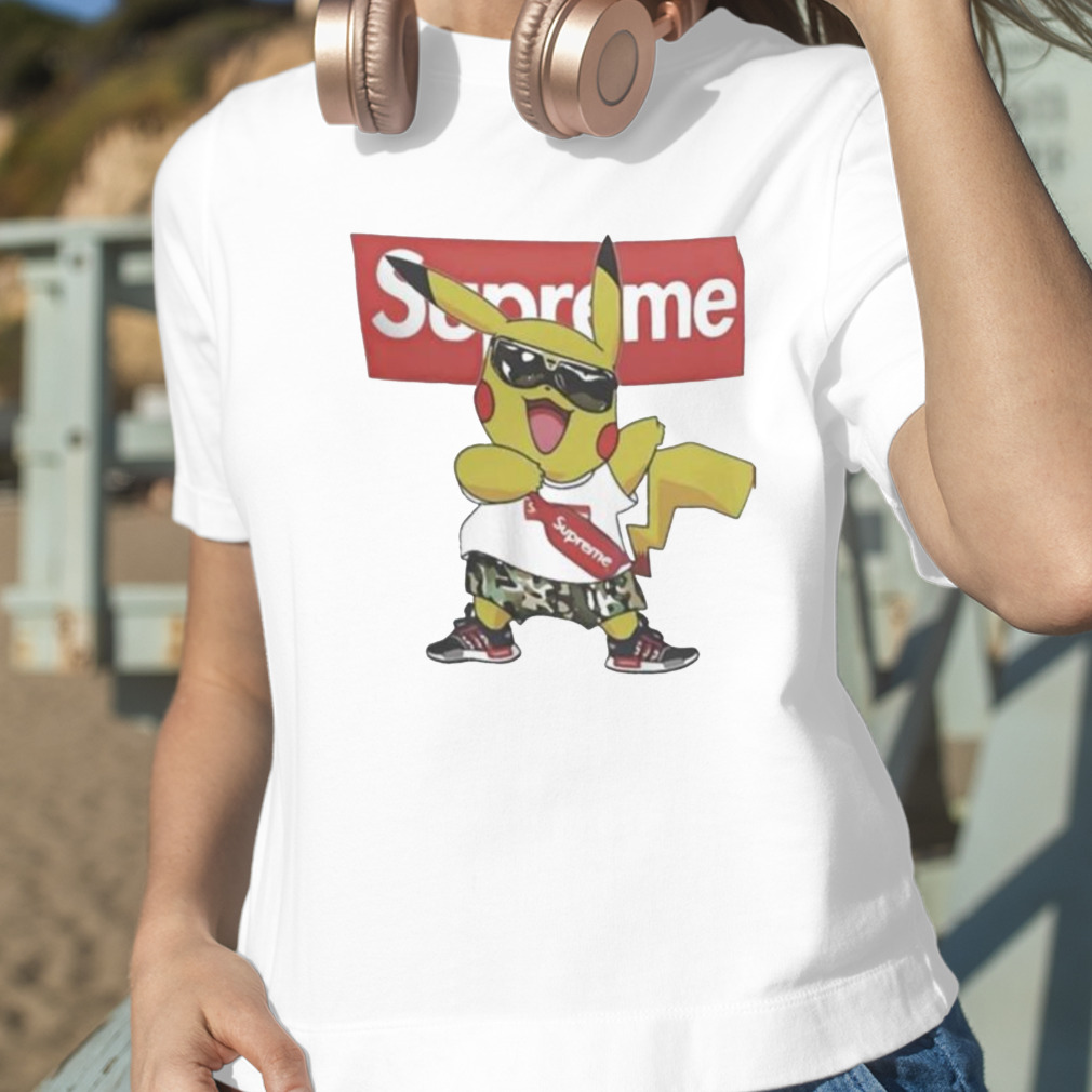 Supreme Pokemon Cool Pikachu T-Shirt 