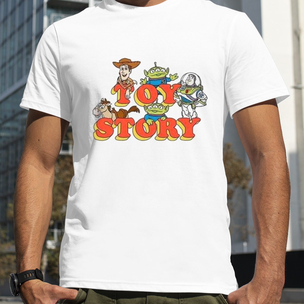 Disney Pixar Toy Story Woody Buzz and Friends Shirt