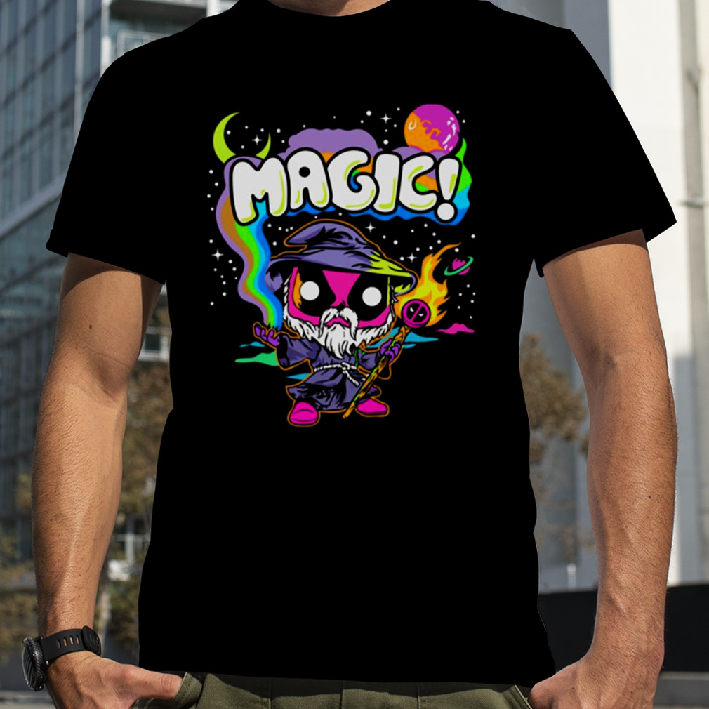 Funko Magic Rainbow Marvel Character shirt