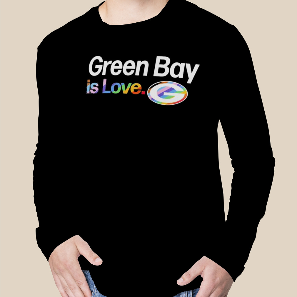 Green Bay Packers Long Sleeve Performance Pride Shirt in 2023