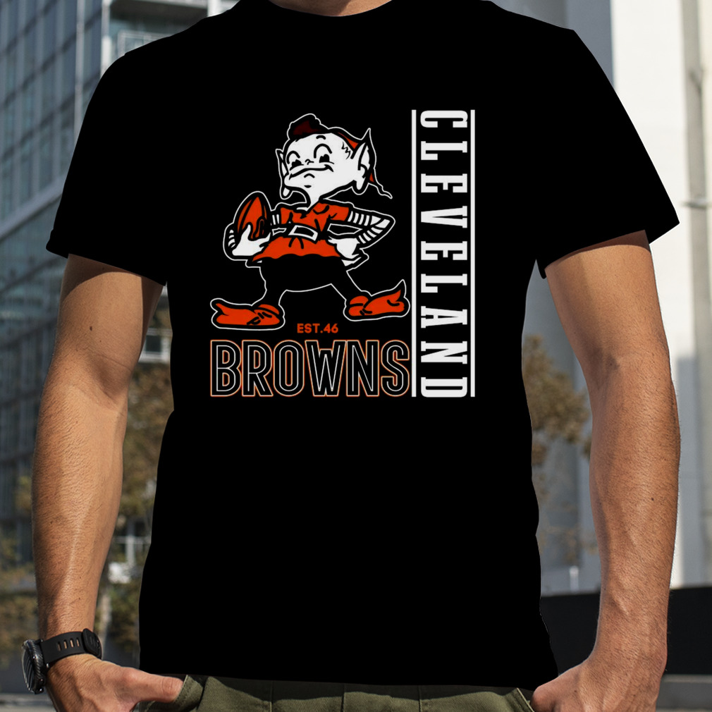 Cleveland Browns mascot est. 46 logo 2023 T-shirt, hoodie, sweater, long  sleeve and tank top