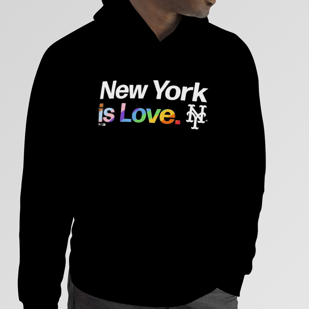 Official New York Mets Is Love City Pride Shirt, hoodie, sweater