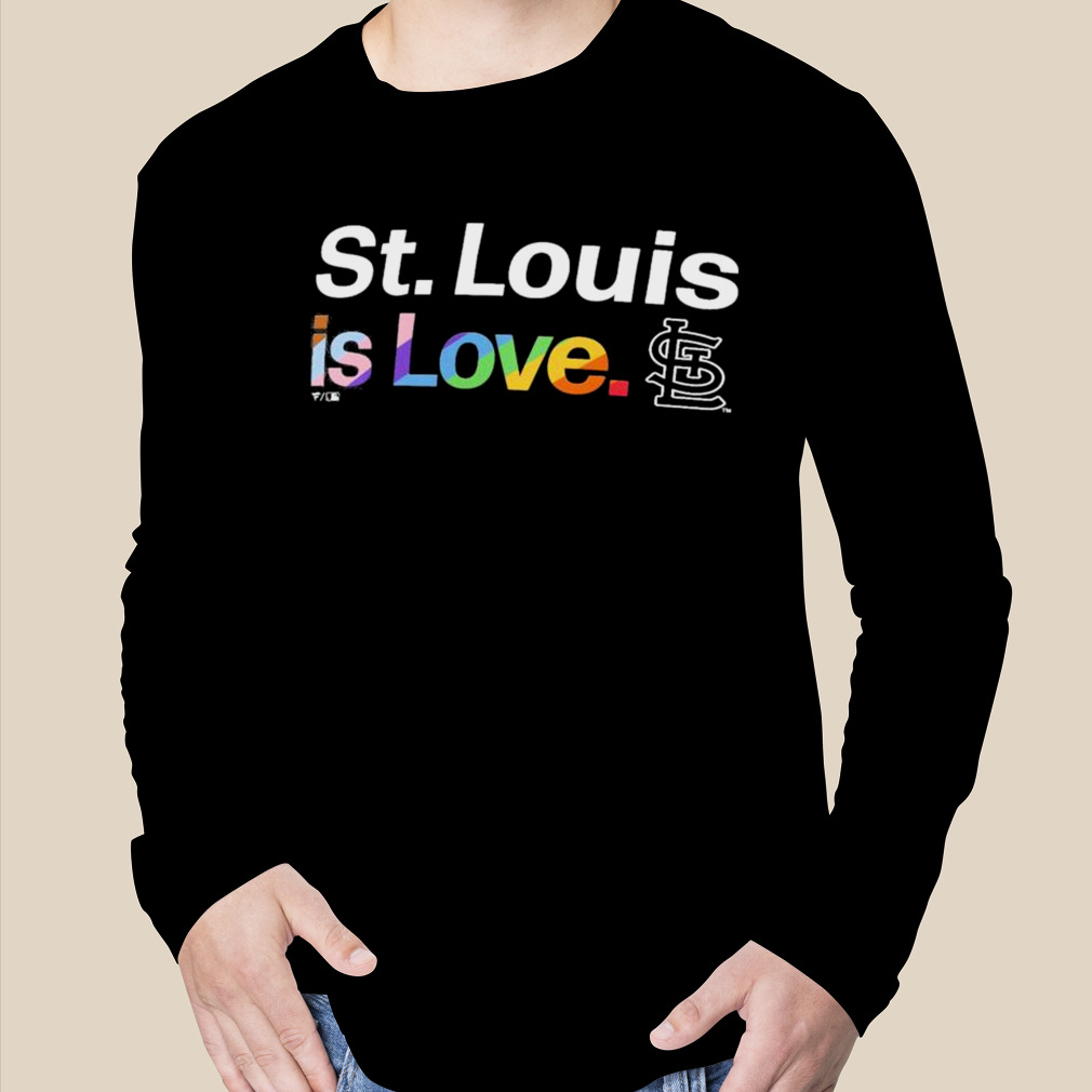 St. Louis Cardinals Is Love City Pride Shirt - Limotees