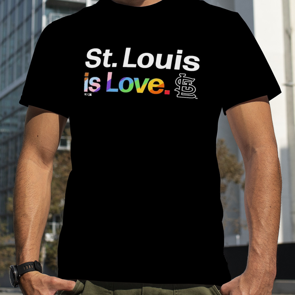 Lgbt St Louis Cardinals is love city pride shirt, hoodie, longsleeve tee,  sweater