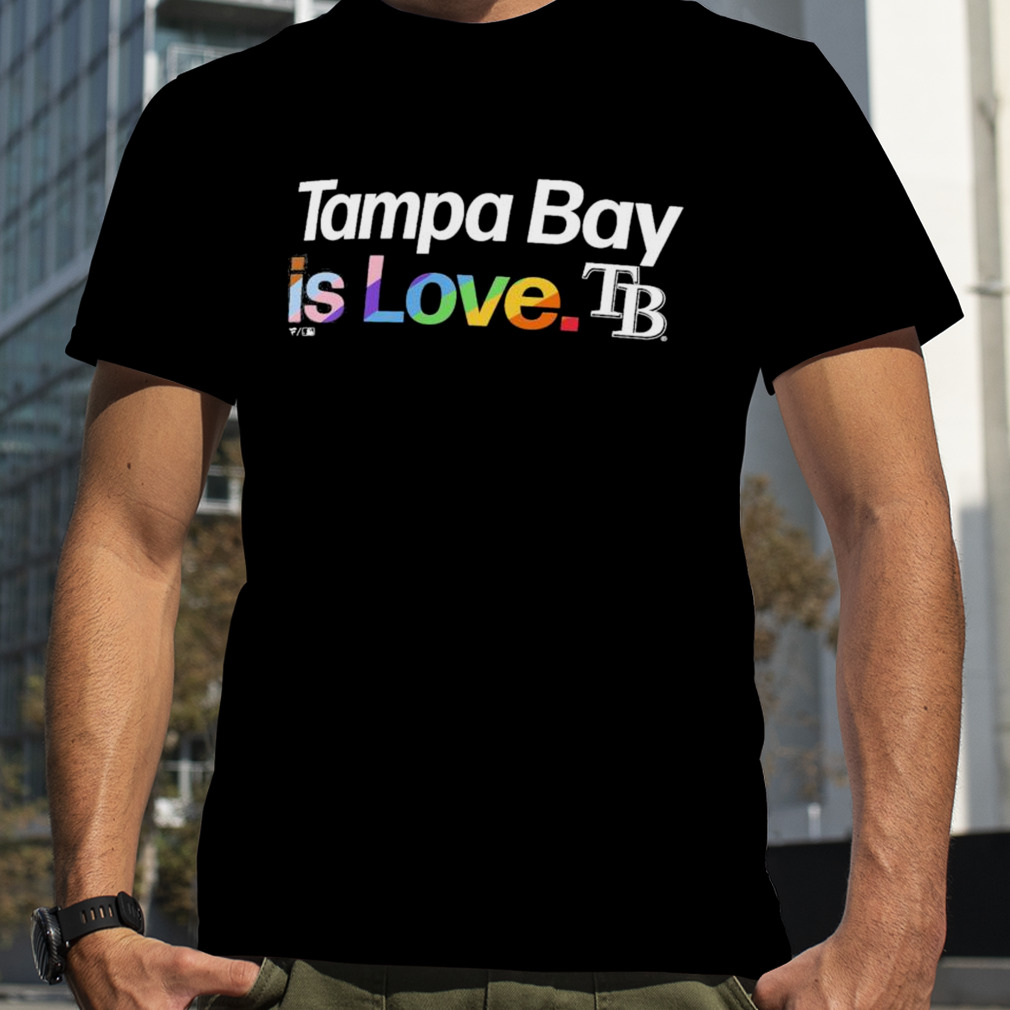 LGBT Tampa Bay Rays is love city pride shirt, hoodie, longsleeve tee,  sweater