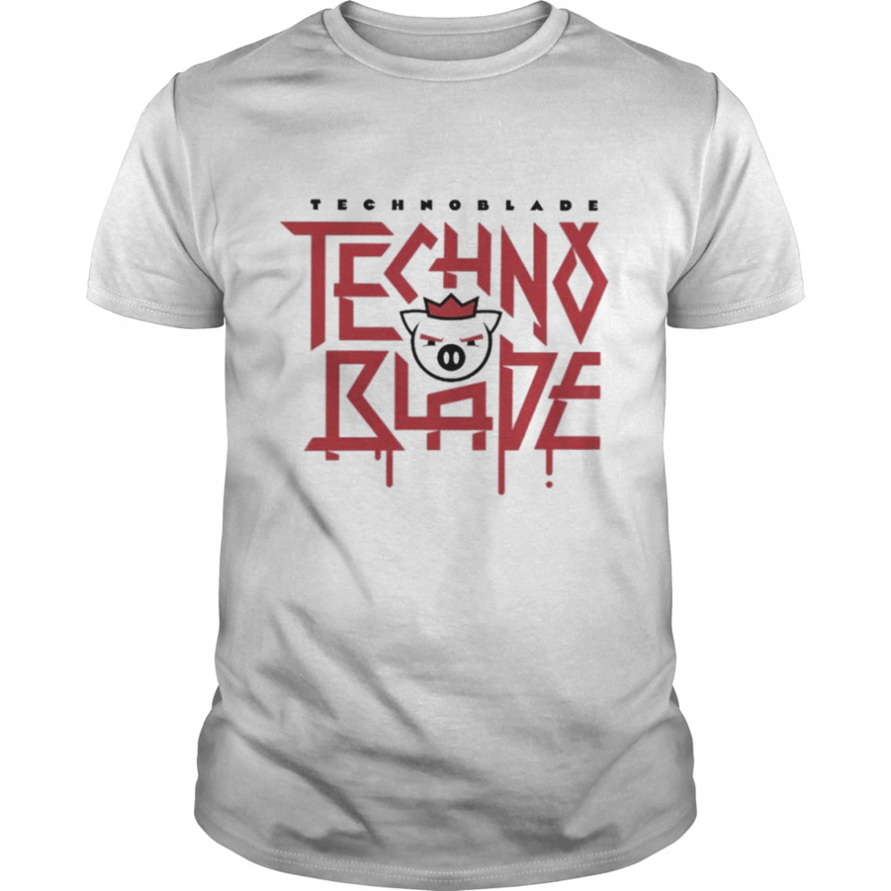 Technoblade Pig King Legends Never Die In My Heart Shirt