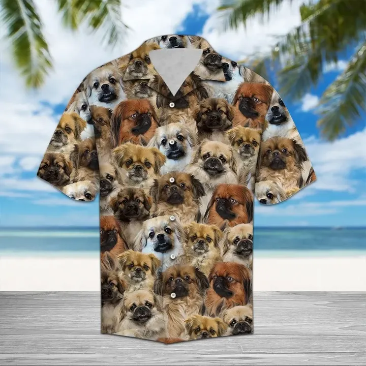 Tibetan Spaniel Best Hawaiian Shirt