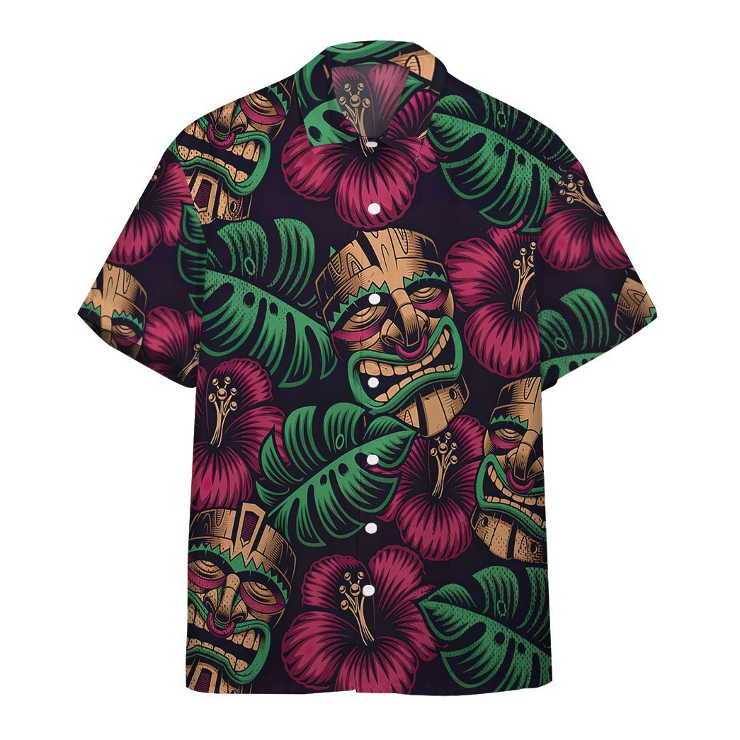 Tiki Mask Hawaiian Shirt