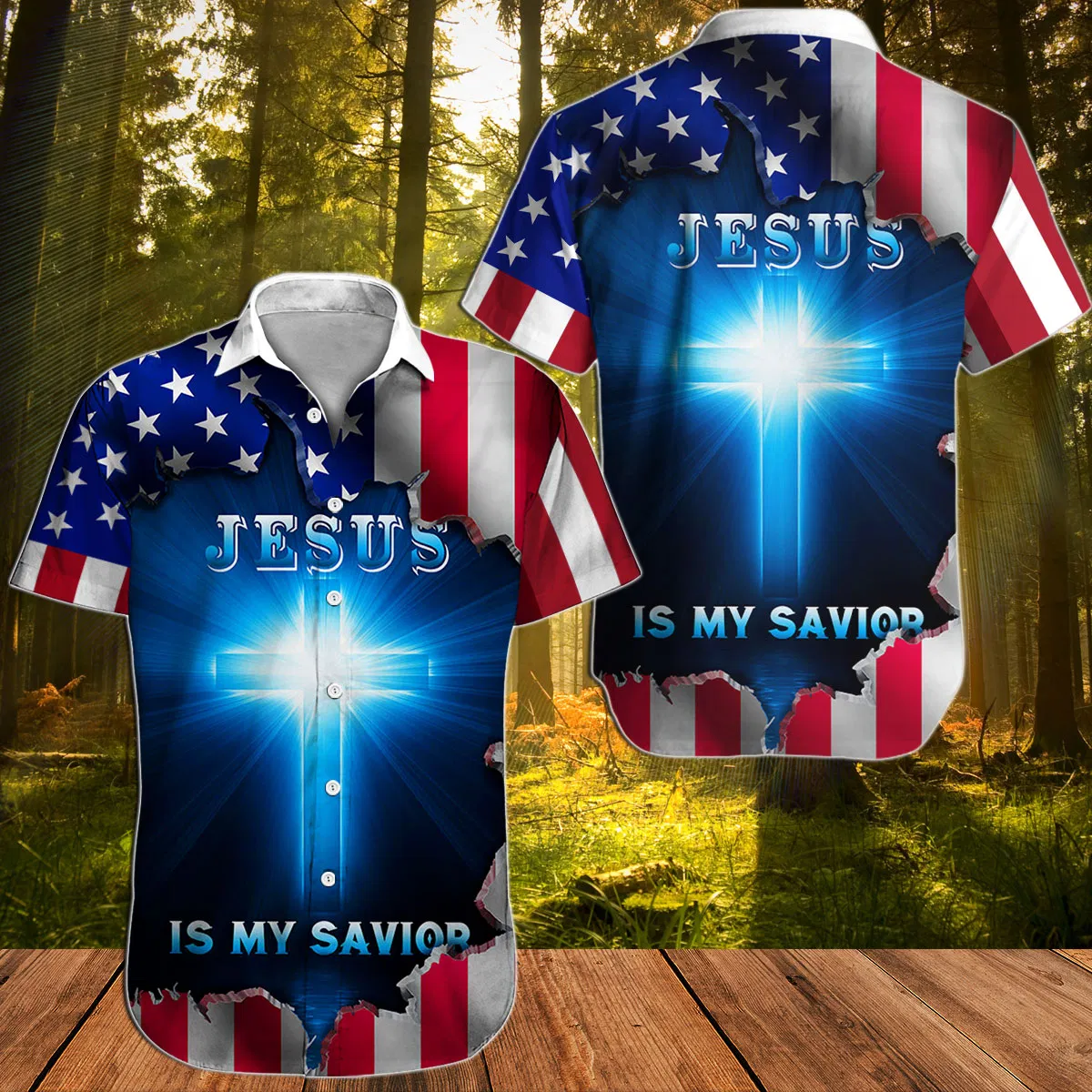 Top Jesus Hawaiian Shirt
