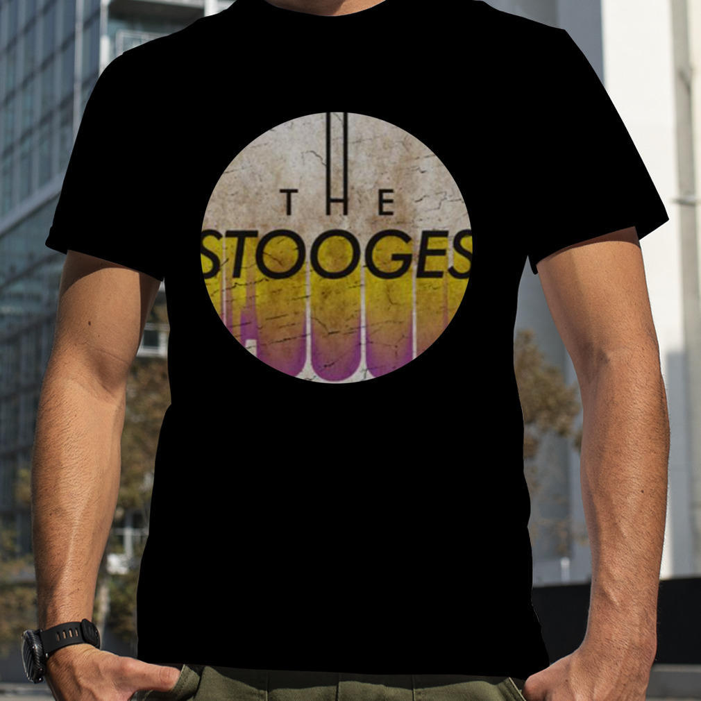 Vintage Yellow Circle The Stooges Shirt