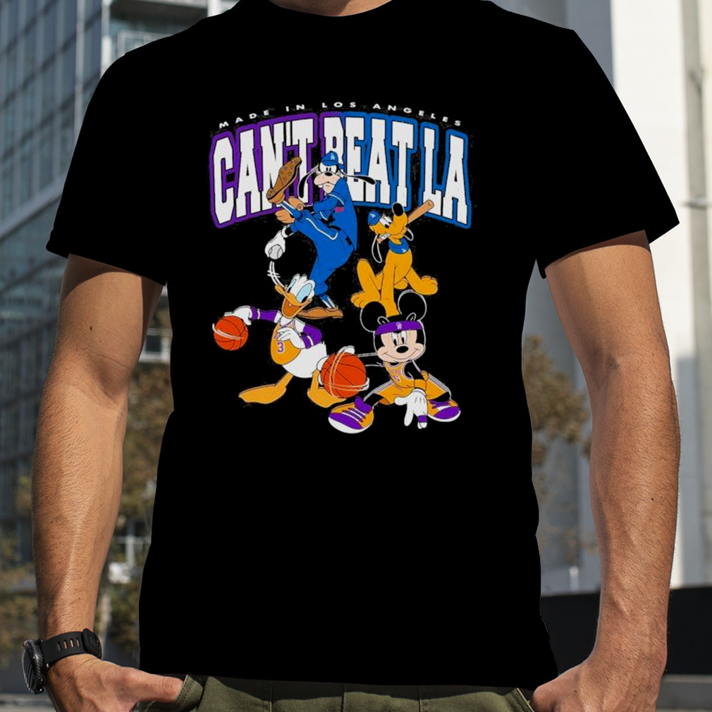 Mickey Mouse and Friends Los Angeles Lakers T-Shirt, hoodie