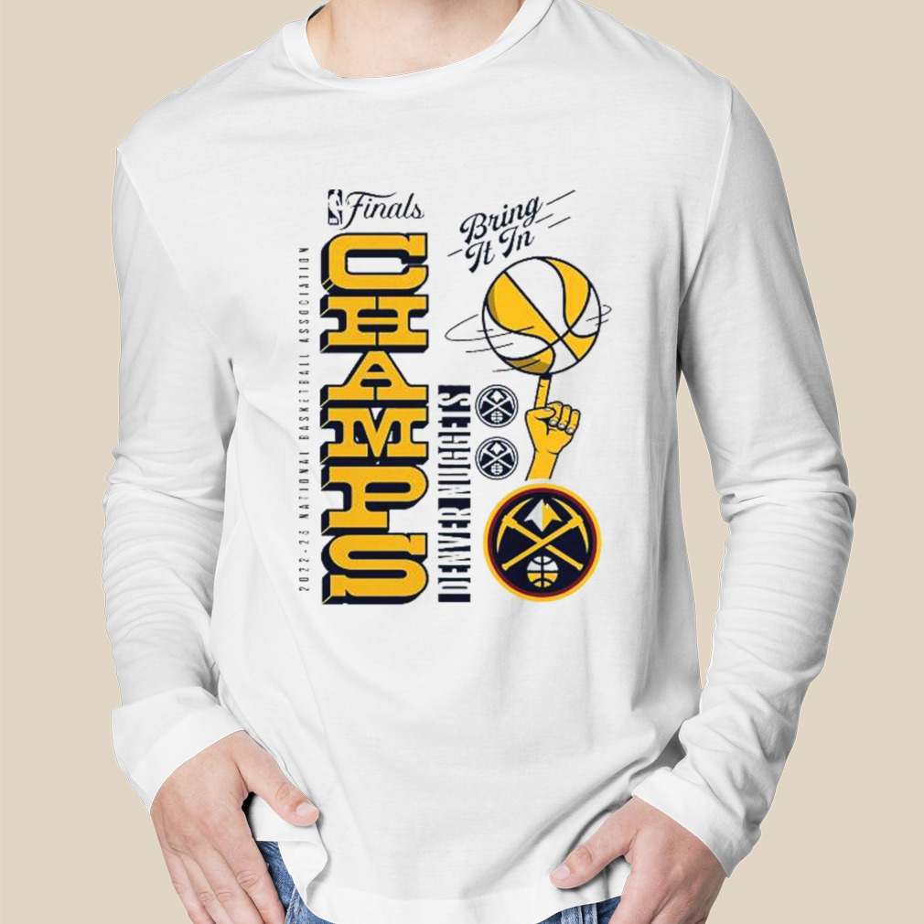 2022-2023 National Basketball Association Champs Denver Nuggets T