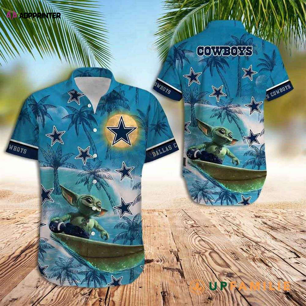 Dallas Cowboys NFL Baby Yoda Style Summer Trending For Men Women Hawaiian  Shirt –