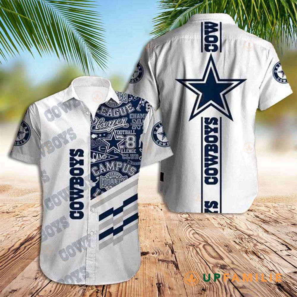 Dallas Cowboys Hawaiian Shirt For Fans 01-1