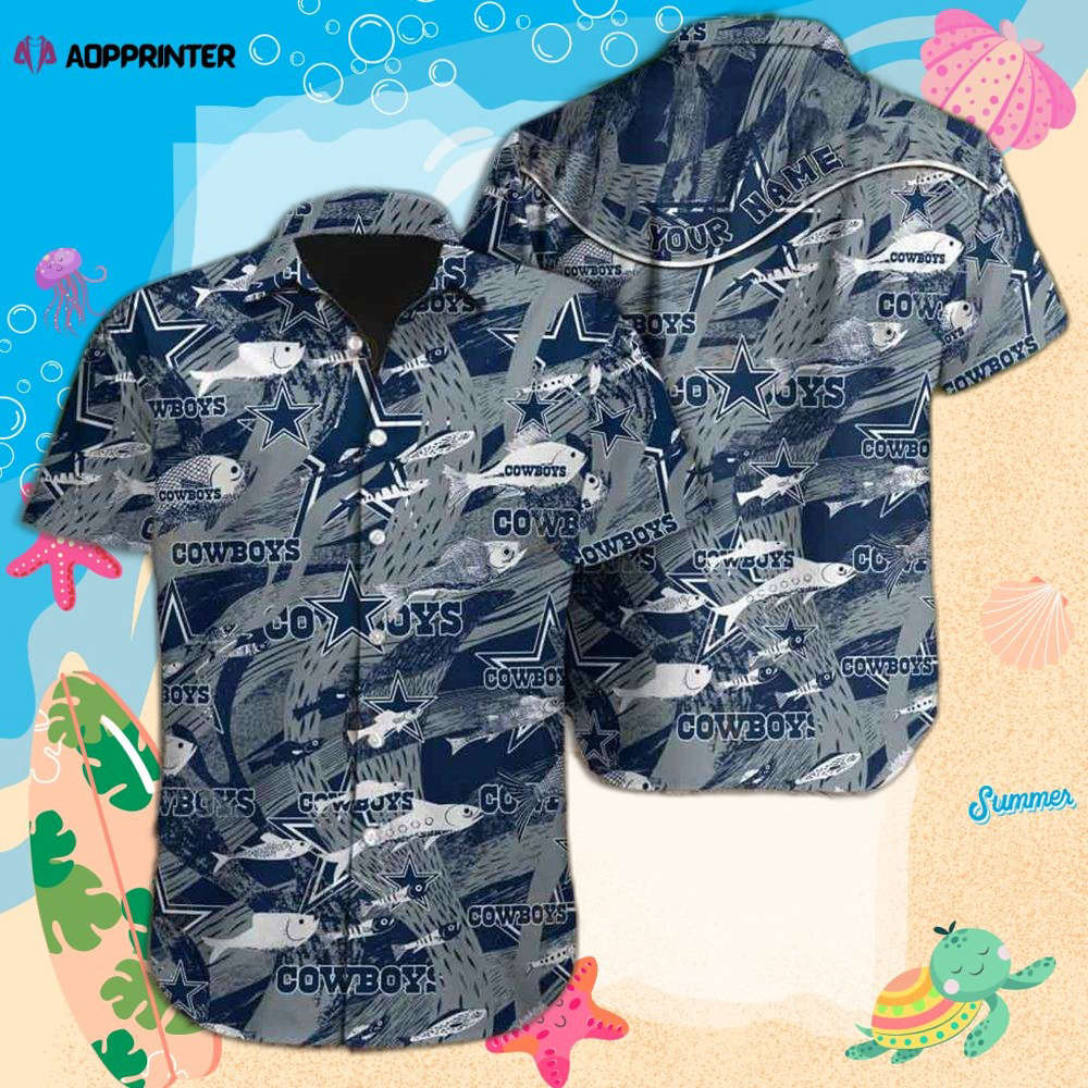 Dallas Cowboys NFL Hawaiian Shirt - Dallas Cowboys Home