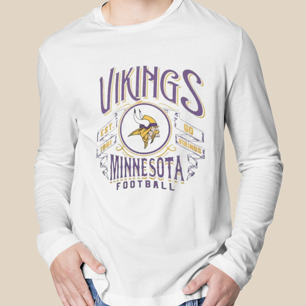 Nfl X Darius Rucker Collection Minnesota Vikings Vintage Football Shirt