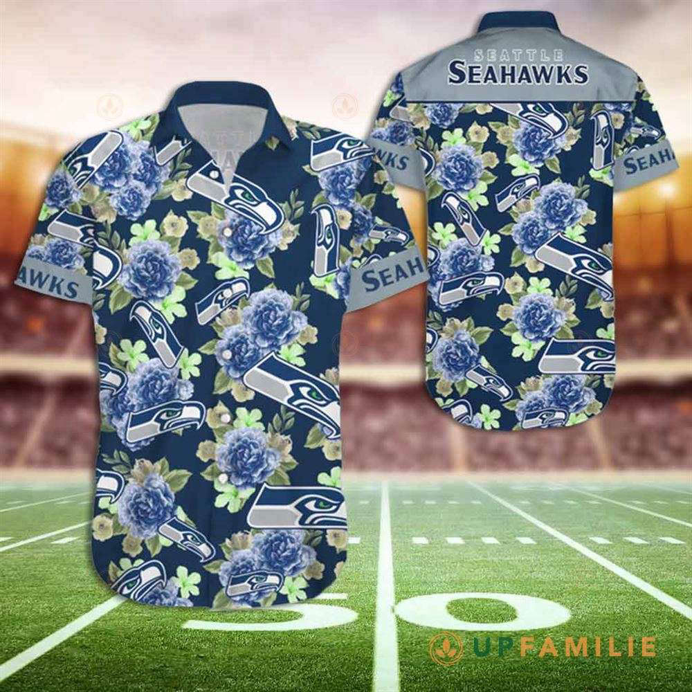 Seahawks Hawaiian Shirt Seattle Seahawks Team Football Best