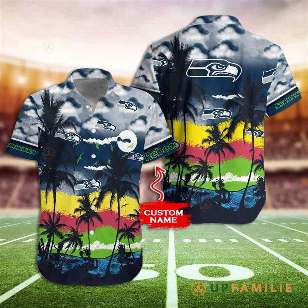 Seattle Seahawks NFL Hawaiian Shirt Special Gift For Fans - YesItCustom