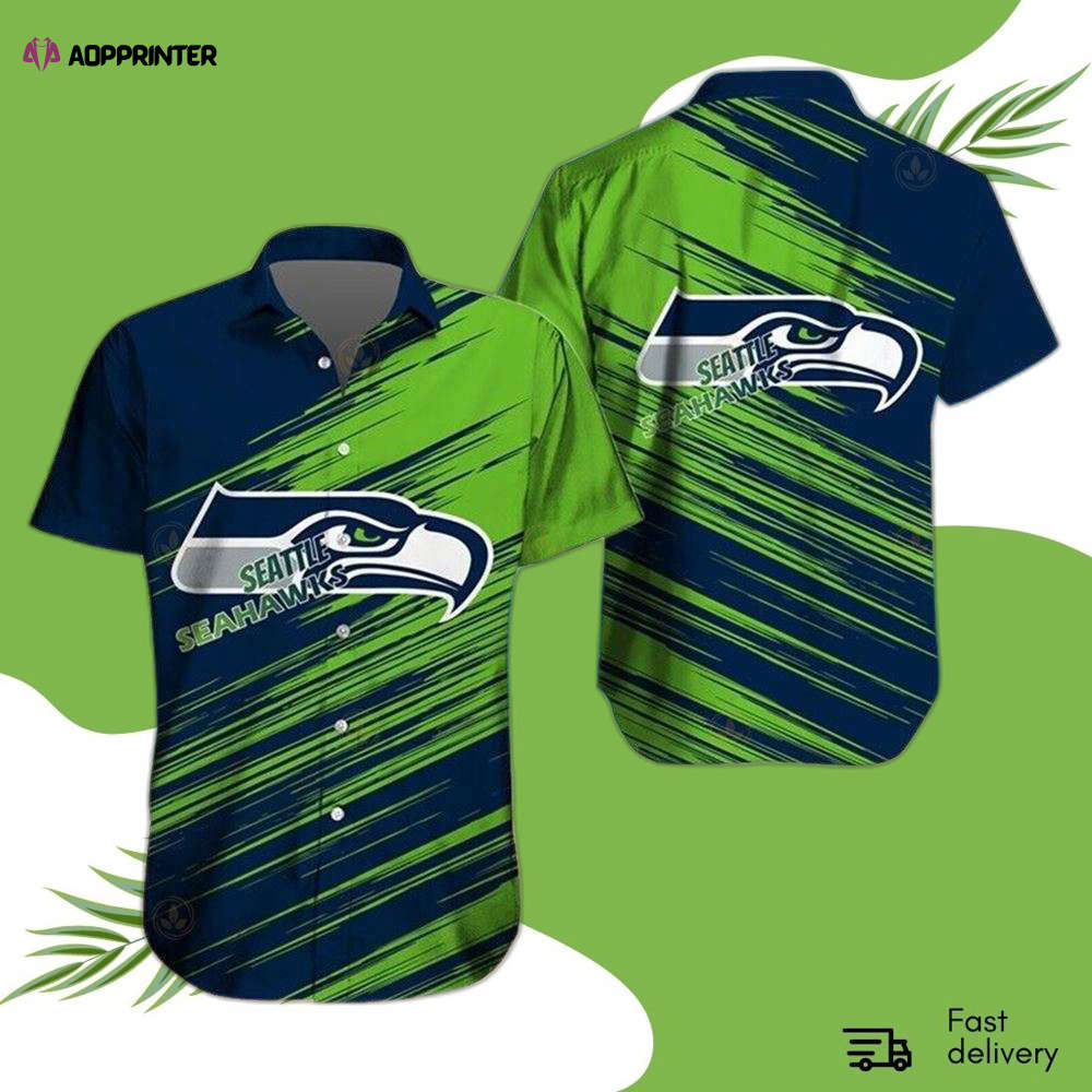 Seahawks Seattle Seahawks Button Down Shirt Hawaiian Shirt