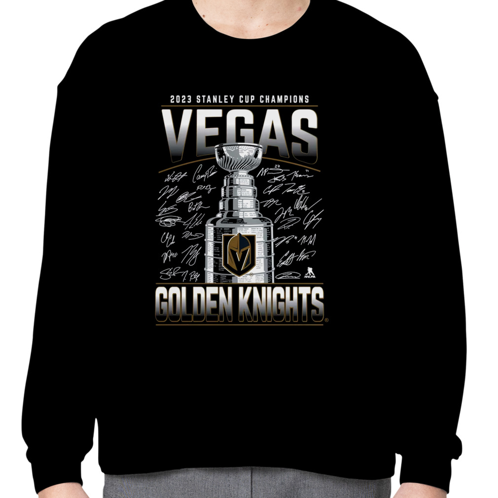 Official Men's Vegas Golden Knights Branded 2023 Stanley Cup Champions  Locker Room Performance T-Shirt, hoodie, sweater, long sleeve and tank top