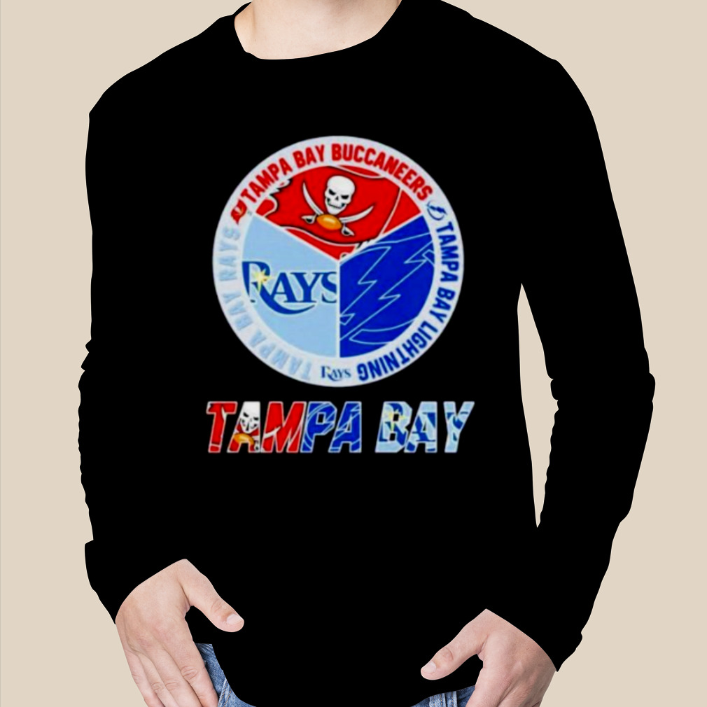 tampa Bay sports Rays Buccaneers and Lightning shirt