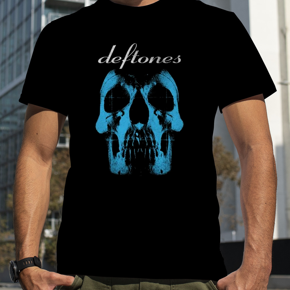 Deftones blue skull T-shirt