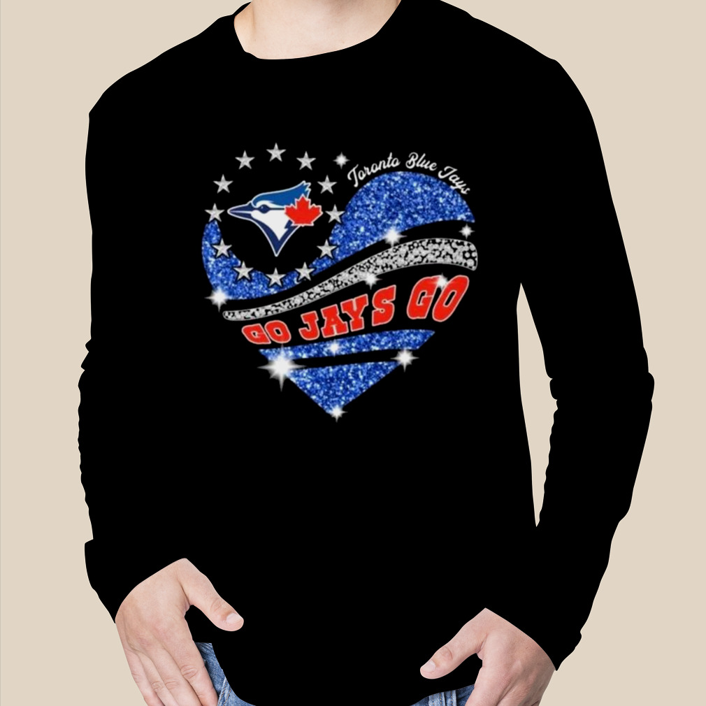 Toronto Blue Jays Go Jays Go Heart Diamond Shirt, hoodie, sweater