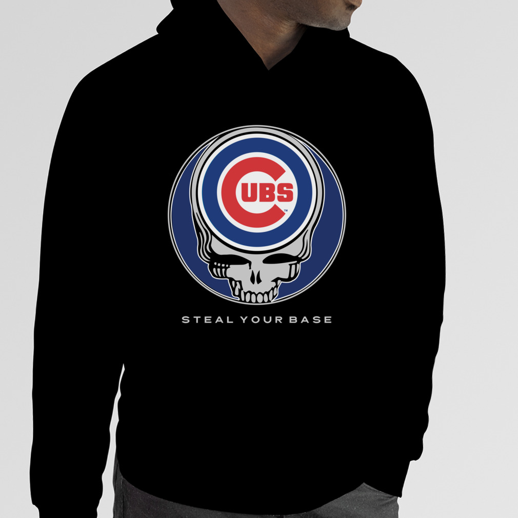 Chicago Cubs Grateful Dead Steal Your Base T-Shirt - Teespix