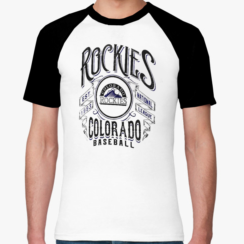 Colorado Rockies Collection Distressed Rock T-Shirt, hoodie