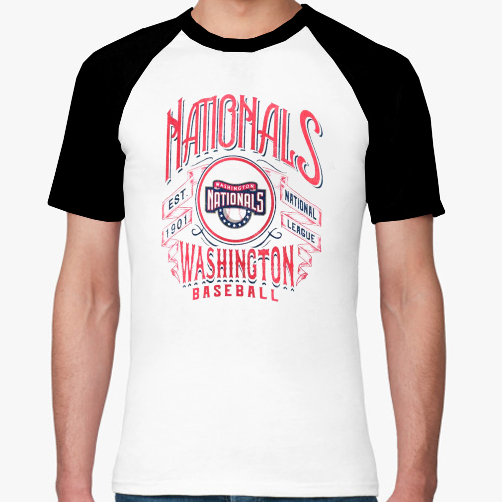 Official washington Nationals Rucker Collection Distressed Rock T