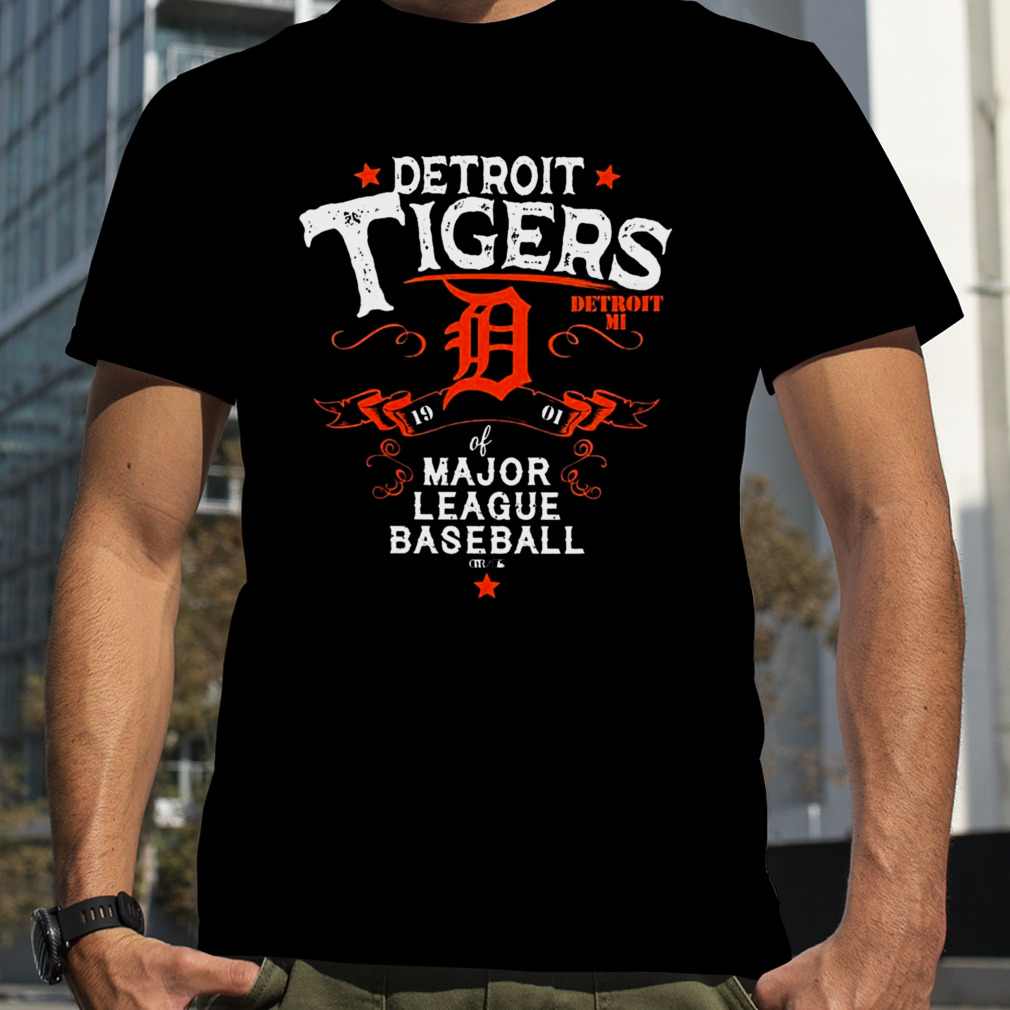 Detroit Tigers Darius Rucker Collection by Fanatics Beach Splatter T-Shirt  - Black