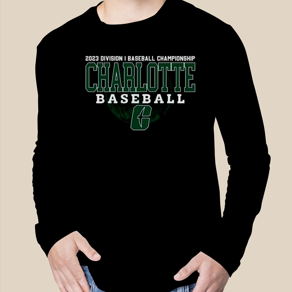 2023 Division I Champions Baseball Charlotte 49ers Baseball Shirt