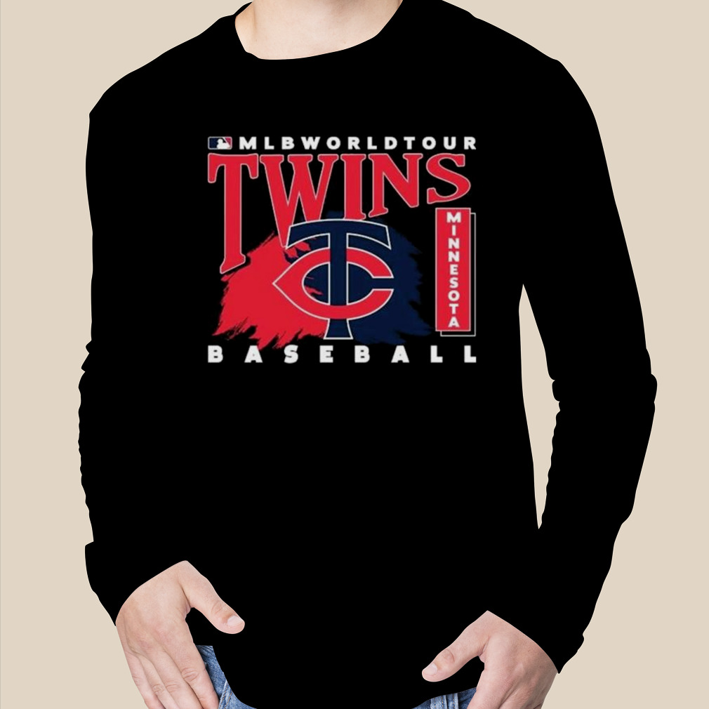 Minnesota Twins Logo Jersey Logo (2023-Pres) - The Minnesota Twins road  jersey logo shows MINNESOTA arched in navy blue letteri… in 2023