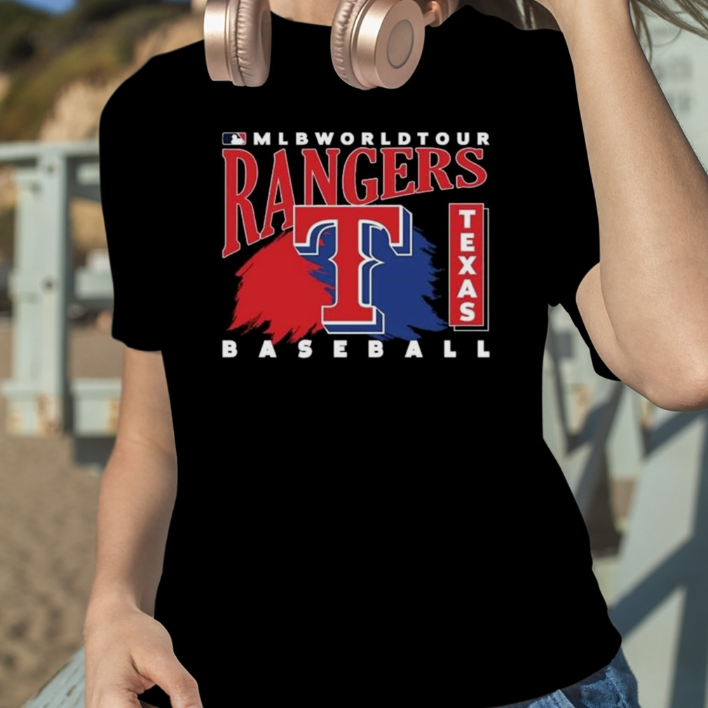 MLB World Tour Texas Rangers Baseball Logo 2023 Shirt - Bring Your Ideas,  Thoughts And Imaginations Into Reality Today