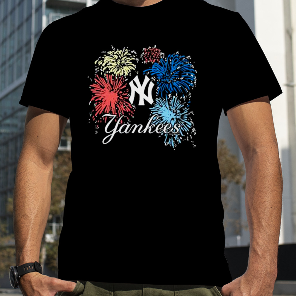 Official new York Yankees Fireworks T Shirt, hoodie, sweater, long