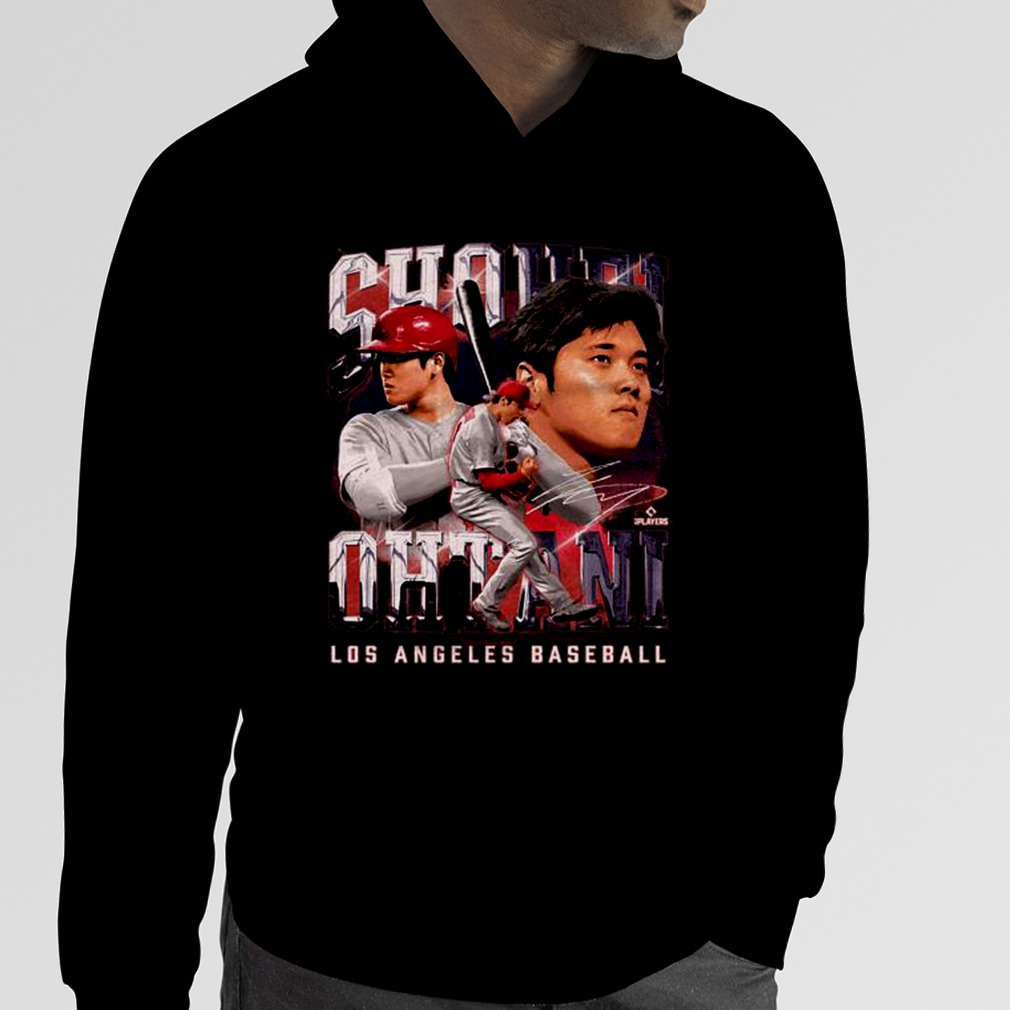 Shohei Ohtani Cartoon signature shirt, hoodie, sweater and long sleeve