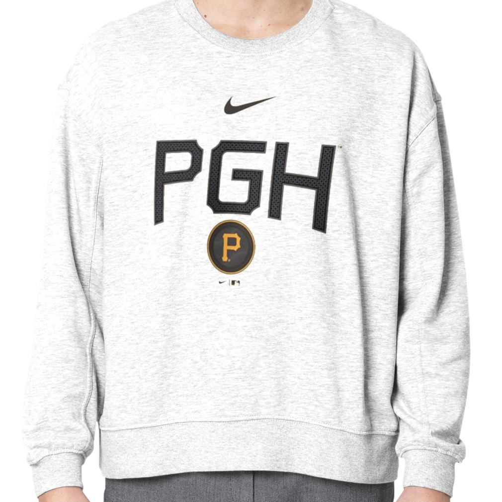 Nike Black Pittsburgh Pirates 2023 City Connect Short Sleeve Pullover  Hoodie for Men