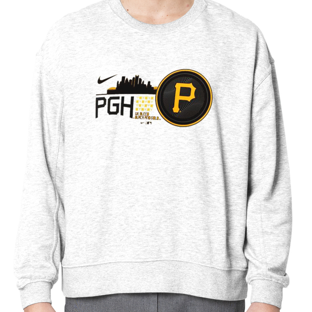 Pittsburgh Pirates Nike 2023 City Connect Large Logo T Shirt