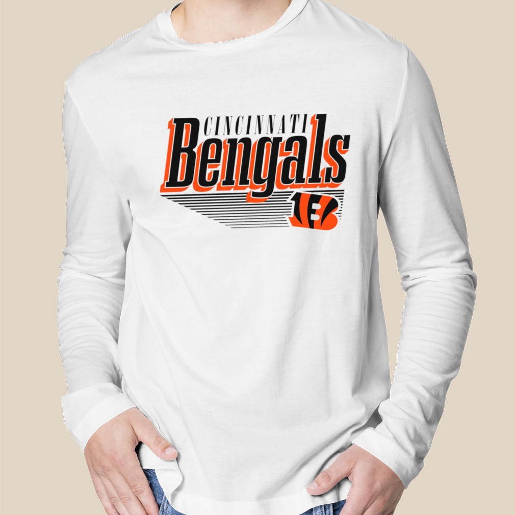 Official cincinnati Bengals Lines Logo Sport 2023 Shirt - Limotees