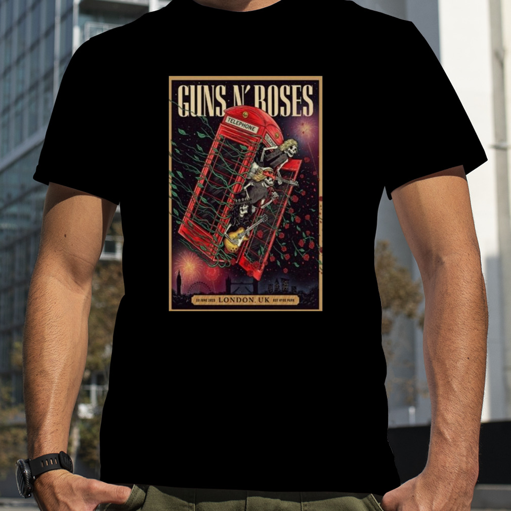 Guns N’ Roses London UK June 30 2023 BST Hyde Park Shirt