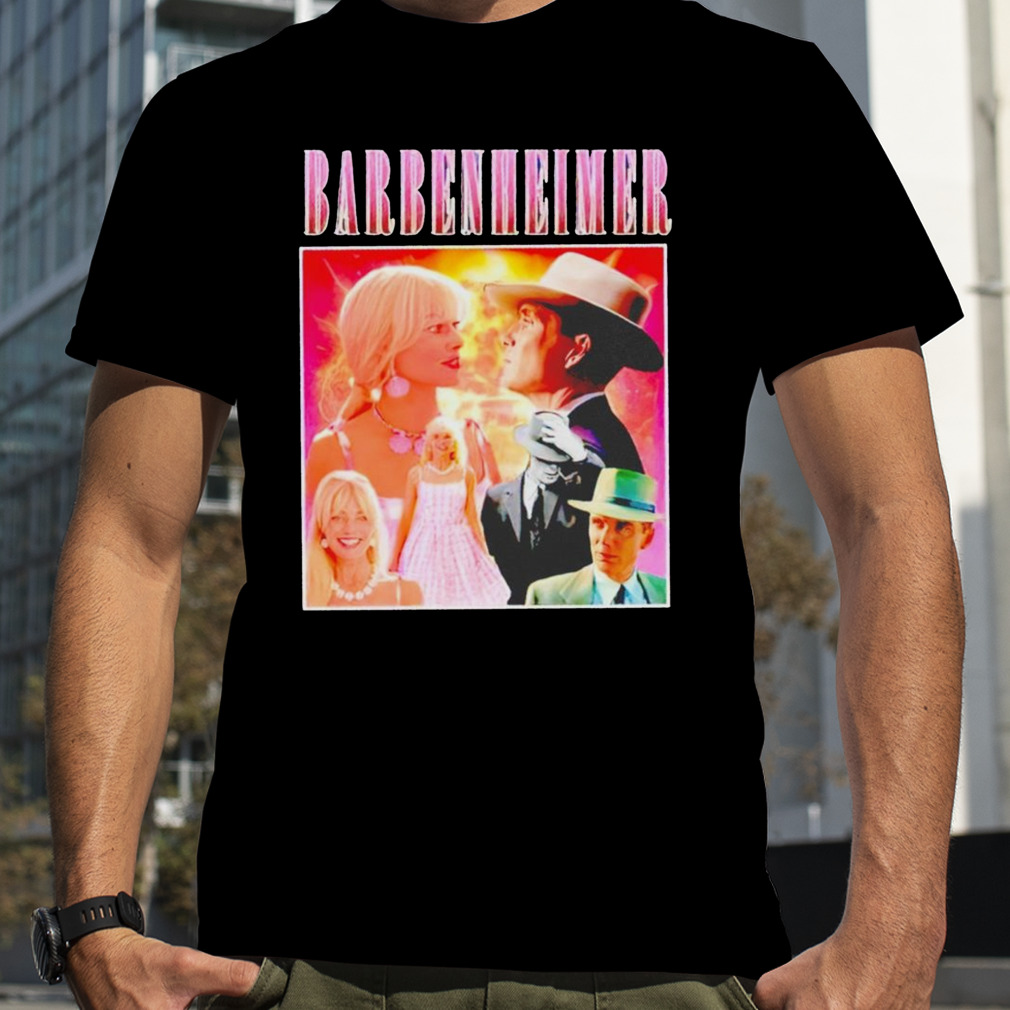Oppenheimer and Barbie movie shirt