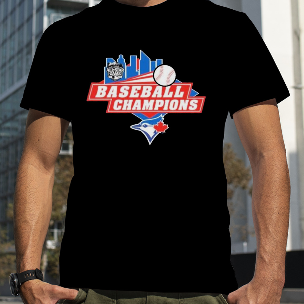 Toronto blue jays baseball champions Seattle all star game 2023 logo T  shirts - Limotees