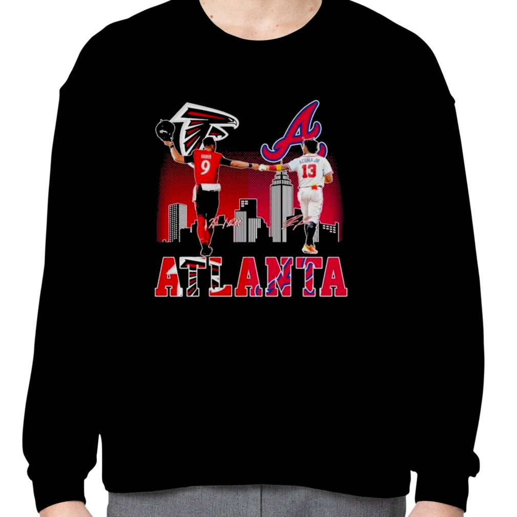 Atlanta Falcons Ridder And Braves Acuna Jr City Champions shirt, hoodie,  sweater and long sleeve