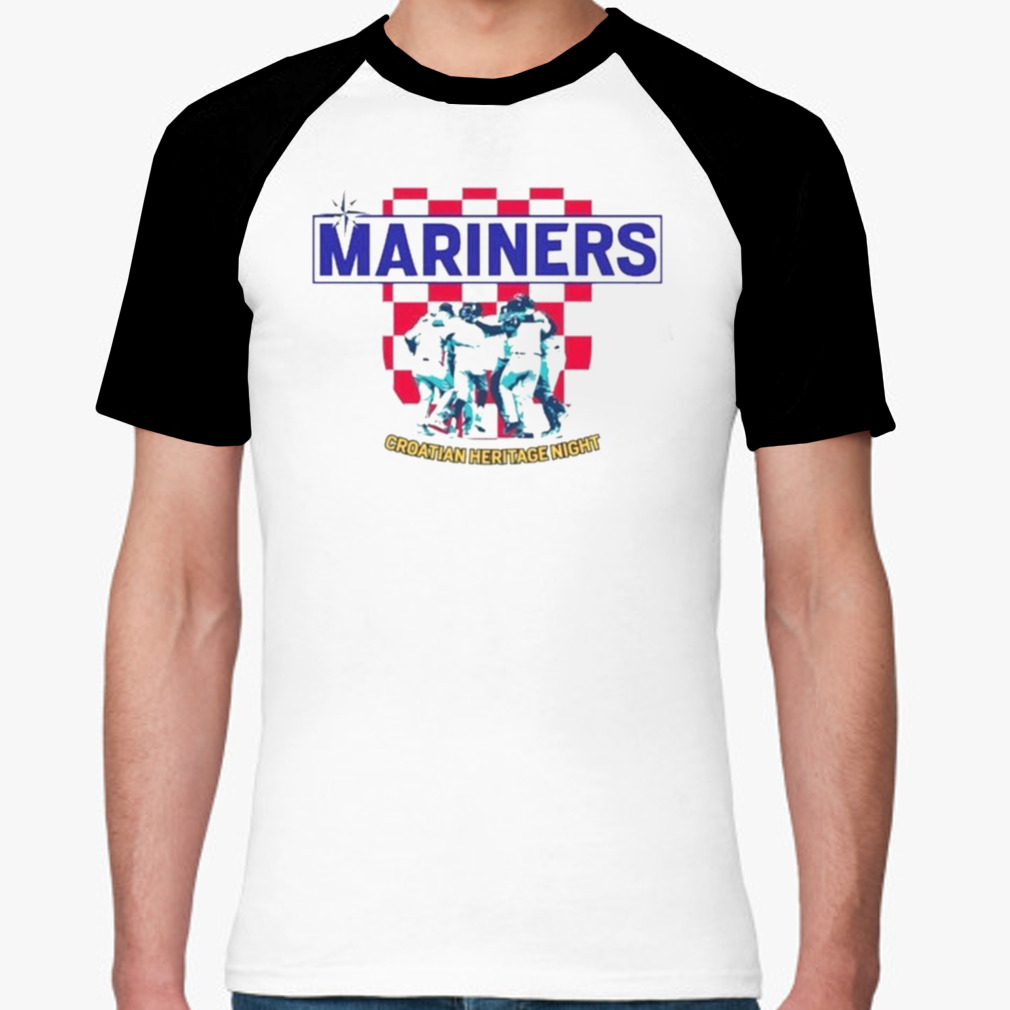 Seattle Mariners Croatian Heritage Day 2023 T Shirt - Limotees